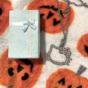Hello Kitty Pink sparkle necklace